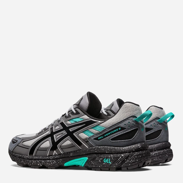 Buty sportowe męskie ASICS Gel-Venture 6 1203A245-020 41.5 26 cm Szary/Czarny (4550456215665) - obraz 4
