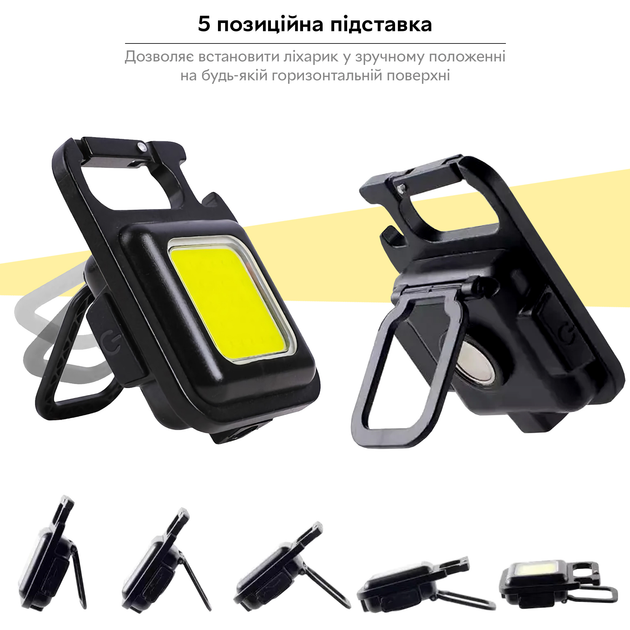 Ліхтар акумуляторний портативний RZTK Light COB - зображення 5