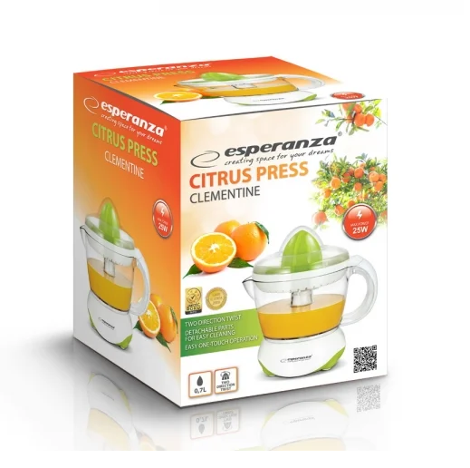 Соковитискач для цитрусових Esperanza EKJ001G Clementine 25 Вт green - зображення 2