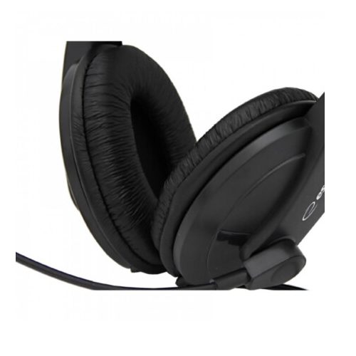 Наушники проводные с микрофоном Esperanza Headset EH103 Black - изображение 2