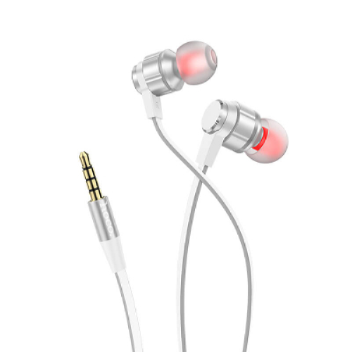 Наушники HOCO Platinum built-in microphone M85 silver - изображение 2