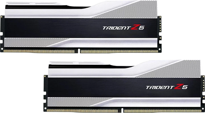 Оперативна пам'ять G.Skill DDR5-6000 65536MB PC5-48000 (Kit of 2x32768MB) Trident Z5 Silver (4713294231543) - зображення 2