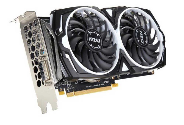 Видеокарта MSI Radeon RX580 (2048sp) 8 Gb 256 bit GDDR5 DVI Only ...