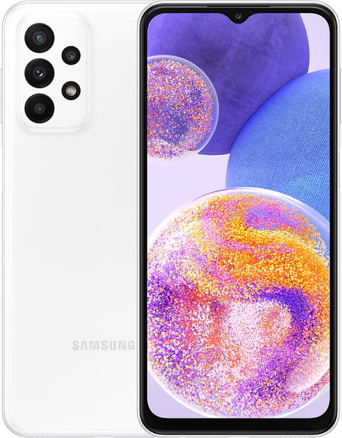 Smartfon Samsung Galaxy A23 5G 4/64GB White (TKOSA1SZA1185) - obraz 1