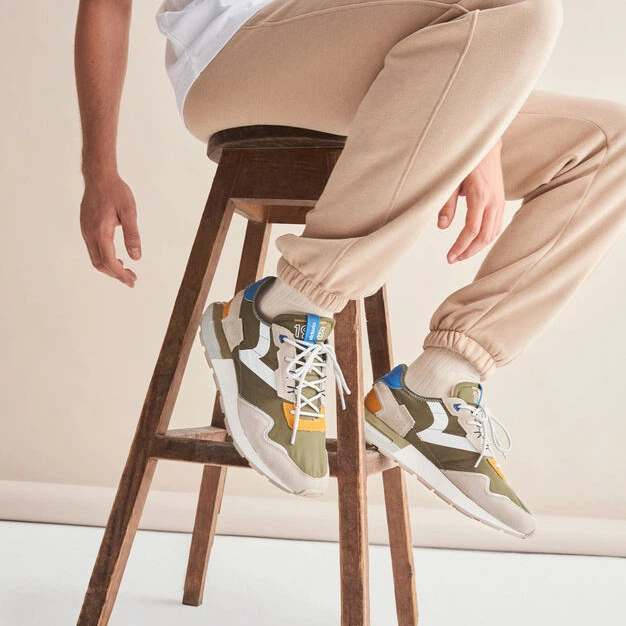 Sneakersy męskie Victoria 8803102-65 44 29.2 cm Khaki (8433101216179) - obraz 5