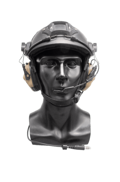 Активные наушники EARMOR M32H for ARC Helmet Rails койот - изображение 2
