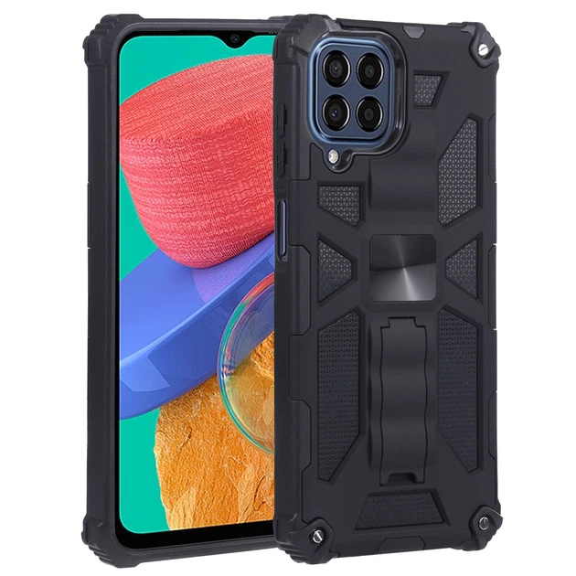 Чохол Shockproof Shield для Samsung Galaxy M33 / M336 протиударний бампер з підставкою Black - Фото 1 Чохол Shockproof Shield для Samsung Galaxy M33 / M336 протиударний бампер з підставкою Black - зображення 1