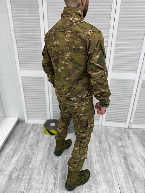 Тактический военный костюм Уставной ГОСТ ( Китель + Штаны ), Камуфляж: Мультикам, Размер: XXL - изображение 2