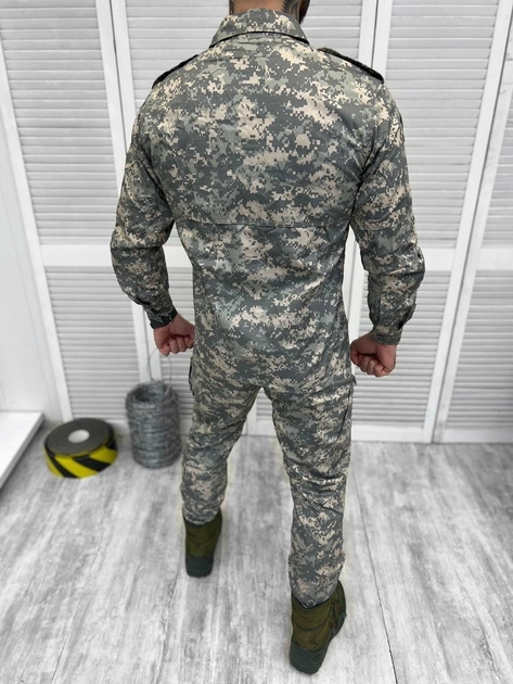 Тактический военный костюм 5.11, ( Китель + Штаны ), Камуфляж: Пиксель НАТО, Размер: L - изображение 2