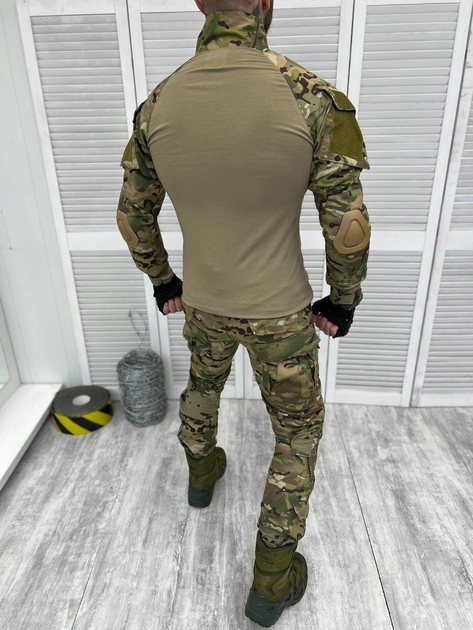 Тактический военный костюм Attac ( Убакс + Штаны ), Камуфляж: Мультикам, Размер: XXL - изображение 2