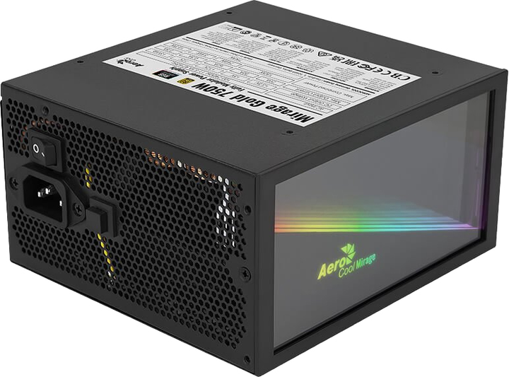 Блок питания AeroCool Mirage Gold 750 Fully Modular 750W (ACPG-MF75FEC ...