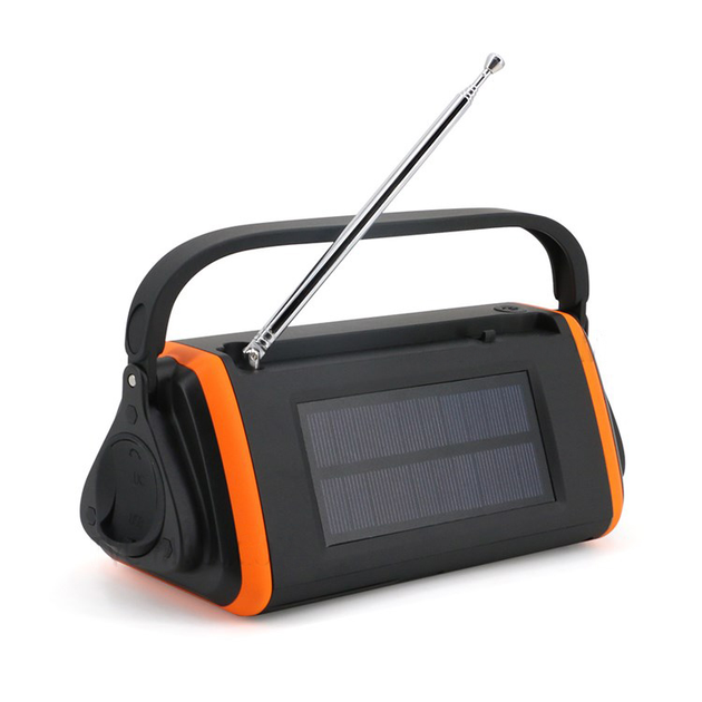 Фонарь кемпинговый KAYINOW 088 4000 mAh с динамо FM-AM радио повербанк - изображение 6