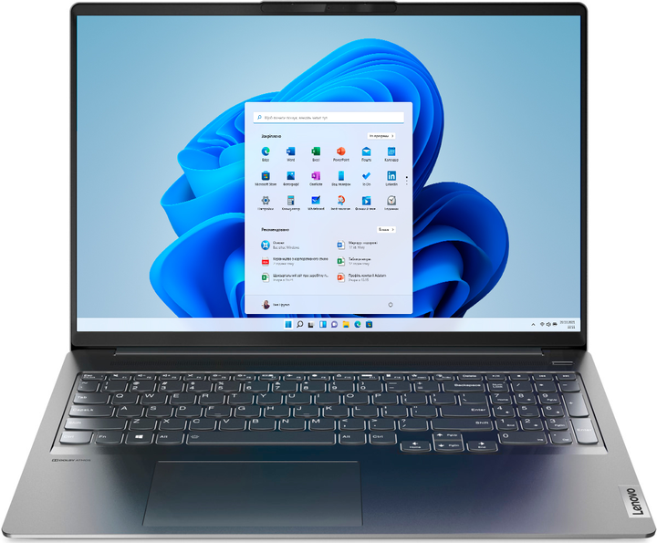 Ноутбук Lenovo IdeaPad 5 Pro 16ACH6 (MOBLEVNOTMB11) Storm Grey - зображення 1