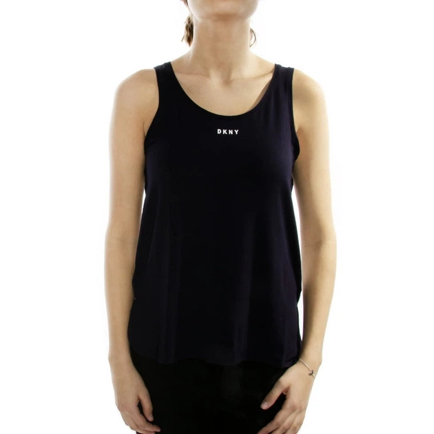 Майка жіноча DKNY YI2219344 XL 400-Navy синій - зображення 2