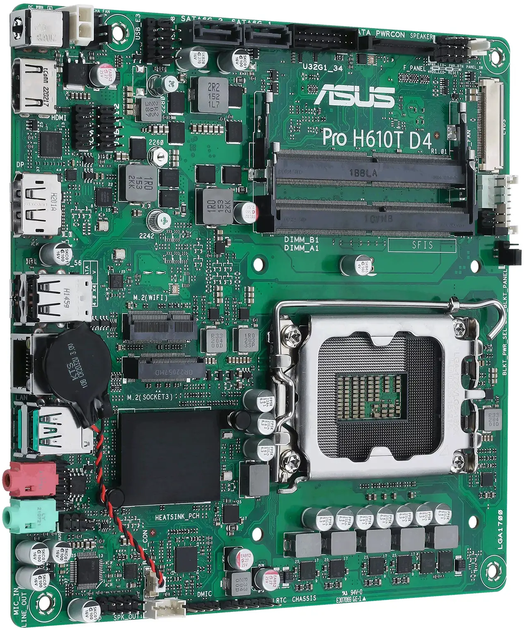 Материнская плата Asus Pro H610T D4-CSM (s1700, Intel H610) – фото ...