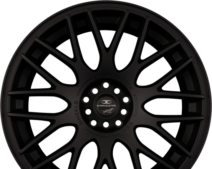 BARRACUDA KARIZZMA Matt Black Pure Sports R18 W8 PCD5x112 ET45 DIA73.1 ...