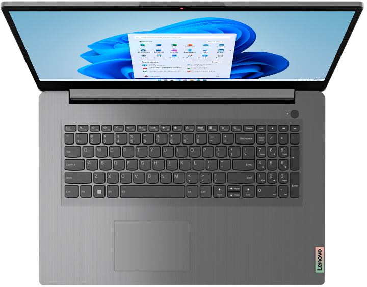Ноутбук Lenovo IdeaPad 3 17ABA7 (MOBLEVNOTMB14) Arctic Grey - зображення 2
