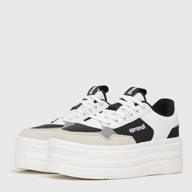 Sneakersy damskie Sprandi Entire Platform WP40-22168Y 41 26 cm Czarne (5904862628325) - obraz 2