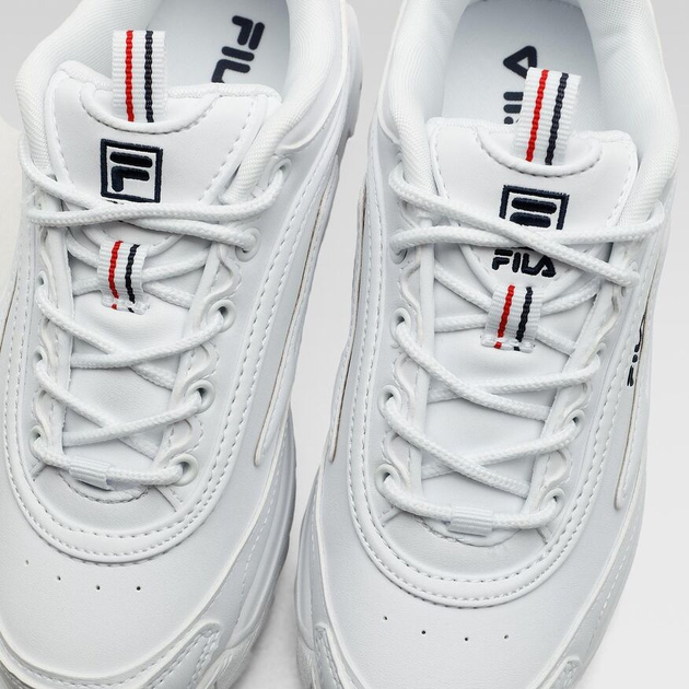 Sneakersy damskie Fila Distorter FFW0148-10004 40 (9US) 25 cm Białe (5904862446035) - obraz 3