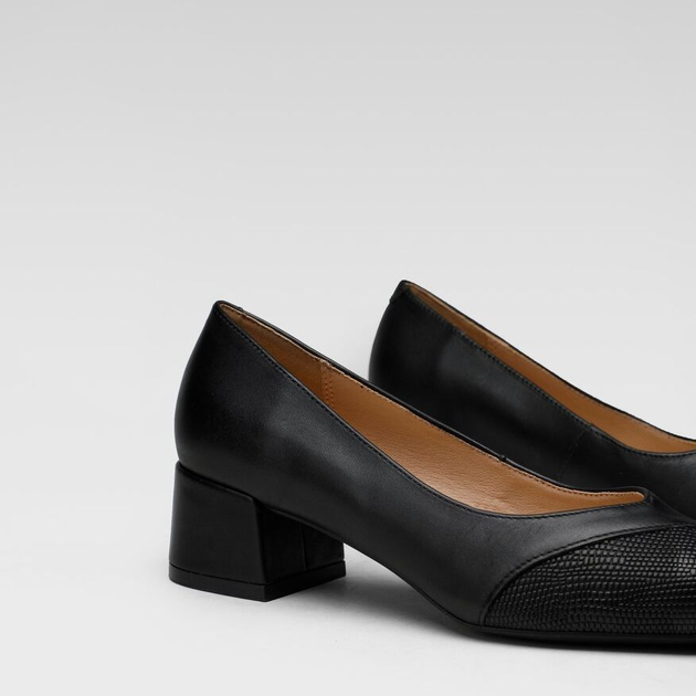 Półbuty damskie Sarah Karen WYL3406-2Z 39 (27 cm) Czarne (5904862500928) - obraz 4