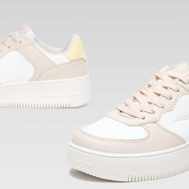 Sneakersy damskie Sprandi Ivo Platform WP40-22485Z 38 24 cm Żółte (5904862593647) - obraz 3