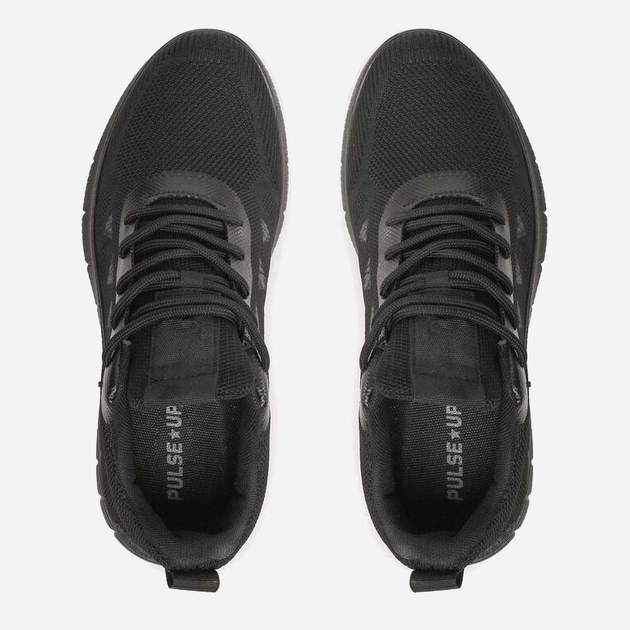 Buty sportowe męskie z siatki na platformie do kostki oddychające Pulse Up MC-XX80 44 28.3 cm Czarne (5904862611563) - obraz 5