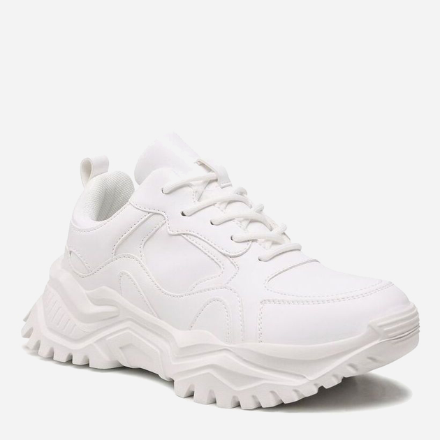 Sneakersy damskie na grubej podeszwie do kostki DeeZee Groove Up WS8217-5 38 24.5 cm Białe (5904862621777) - obraz 2