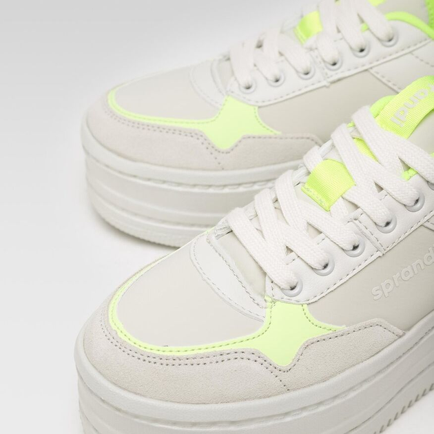 Sneakersy damskie Sprandi Entire Platform WP40-22168Y 37 23.5 cm Beżowe (5904862628417) - obraz 3