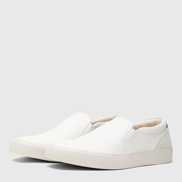 Buty slip-on męskie Gino Rossi LUCA-01 122AM 41 (27,4 cm) Białe (5904862697666) - obraz 2