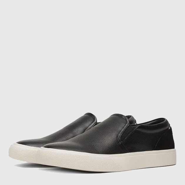 Buty slip-on męskie Gino Rossi LUCA-01 122AM 40 (26,6 cm) Czarne (5904862697604) - obraz 2