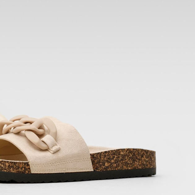 Жіночі шльопанці DeeZee WSLS19-20 41 (26.5 см) Beige (5904862702315) - зображення 4