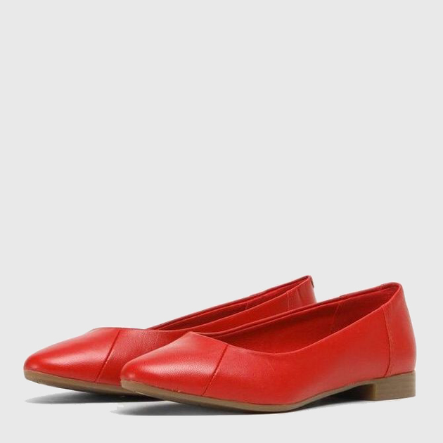 Baleriny Damskie Sarah Karen RST-KOLETTA-02 40 (26,8 cm) Czerwone (5904862717975) - obraz 2