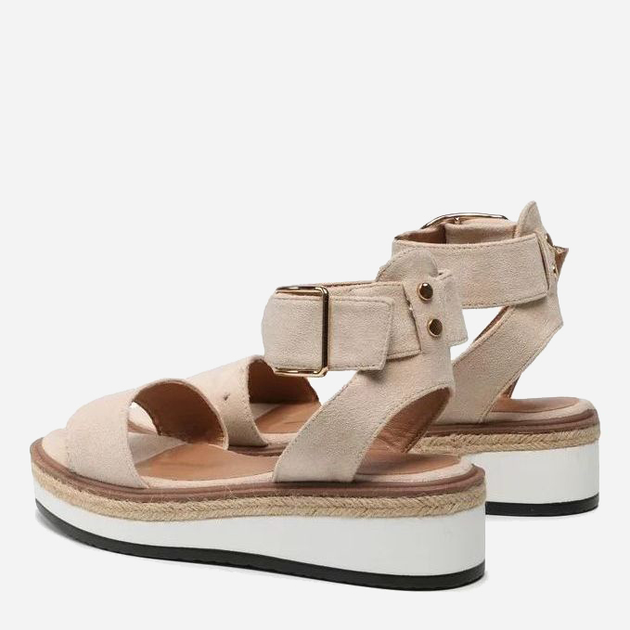 Жіночі босоніжки DeeZee WS091-01 39 (25.5 см) Beige (5904862754635) - зображення 4