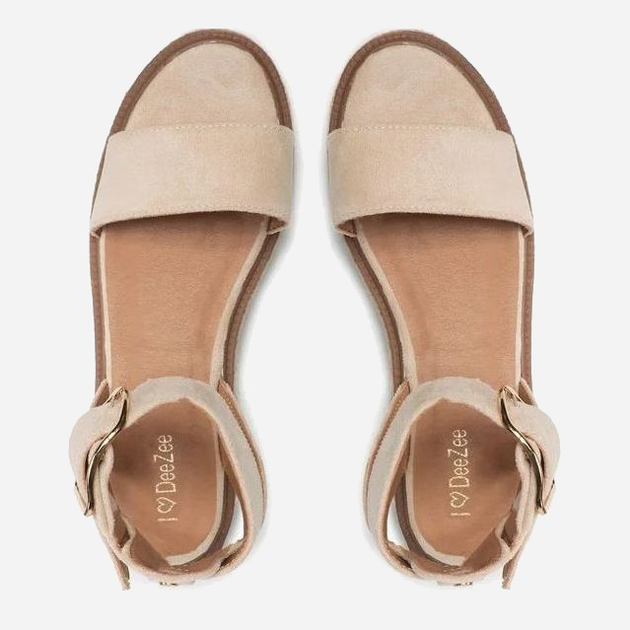 Жіночі босоніжки DeeZee WS091-01 36 (23 см) Beige (5904862754772) - зображення 6
