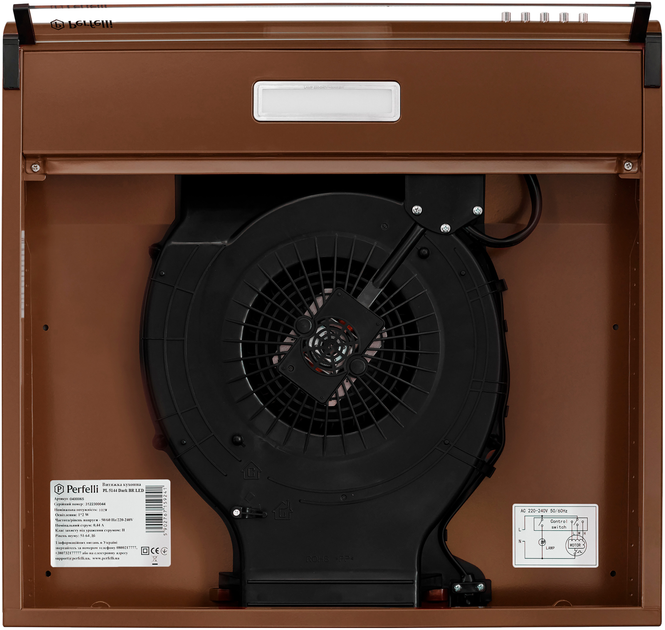 Вытяжка PERFELLI PL 5144 Dark BR LED - изображение 8