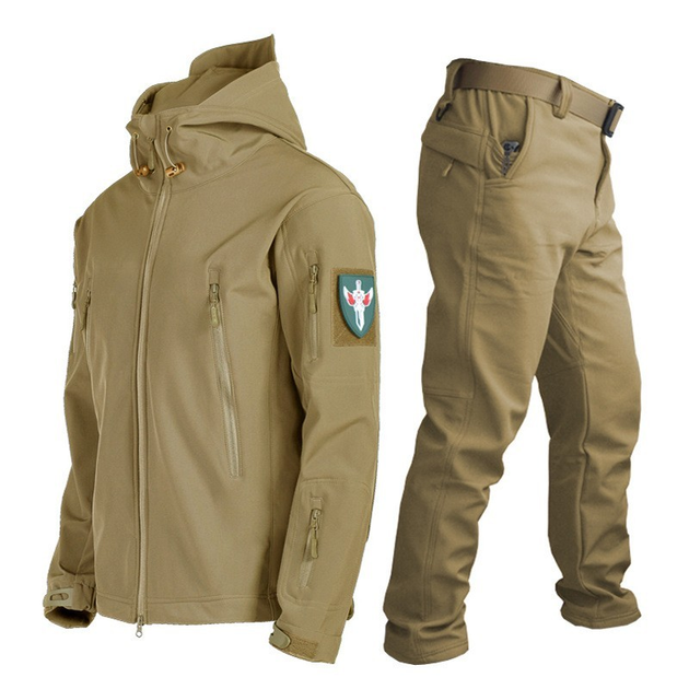 Костюм тактичний софтшелл Softshell coyote (койот) Розмір XL - зображення 1