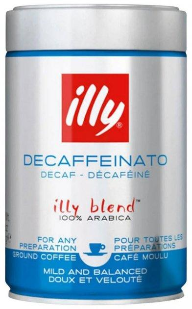 Купить Кофе молотый illy Decaffeinato 250 г Без кофеина – ROZETKA ...