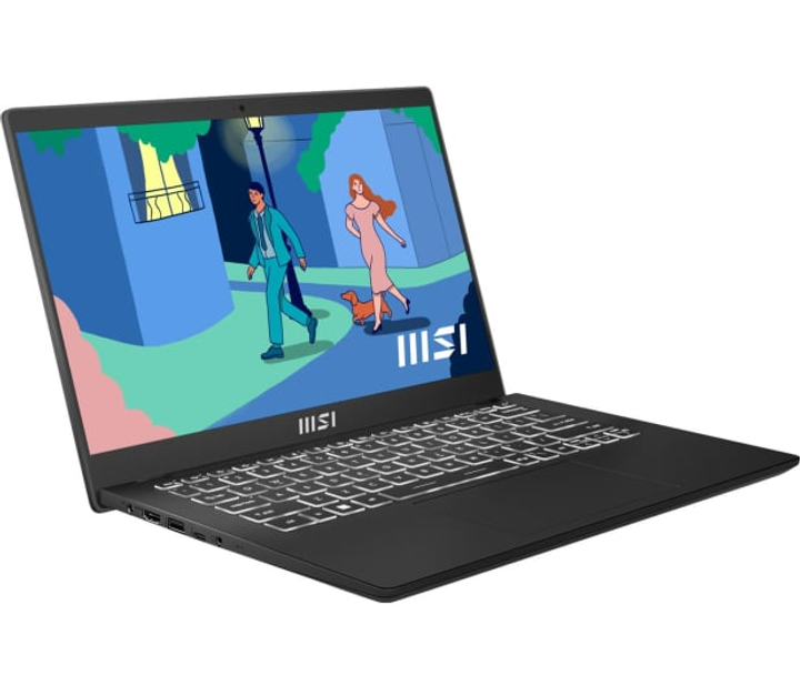 Ноутбук MSI Modern 14 Intel Core i5-1235U 10 ядер, 12 потоков/ ОЗУ 8 GB ...