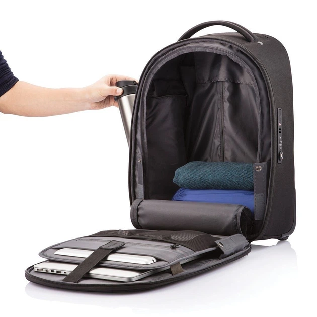 Рюкзак-валіза антизлодій XD Design Bobby Backpack Trolley чорний - изображение 8