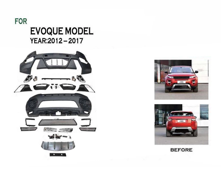 Тюнінг комплект обвісів (BodyKit-2) для Range Rover Evoque 2012-2018 рр - зображення 2