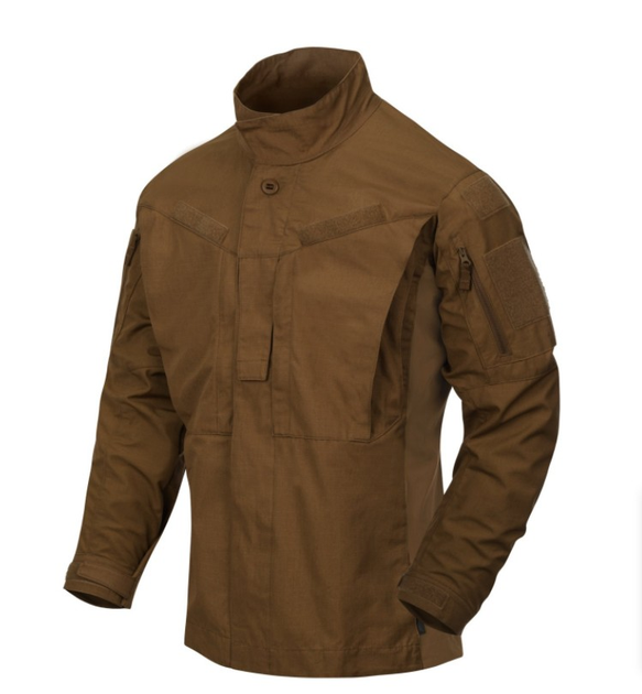 Китель (Рипстоп) MBDU Shirt - NYCO Ripstop Helikon-Tex Mud Brown S Тактический - изображение 1