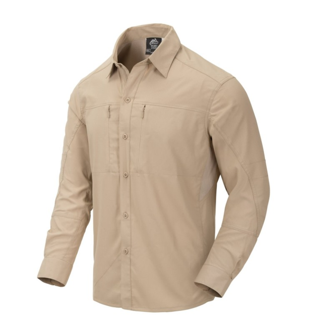 Рубашка (Полиэстер) Trip Lite Shirt - Polyester Helikon-Tex Silver Mink XL Тактическая мужская - изображение 1