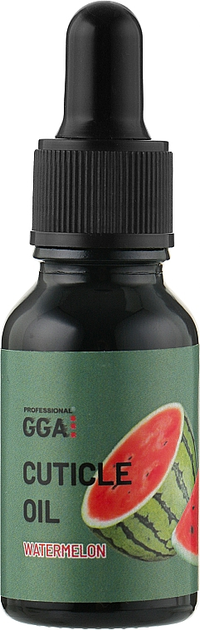 Масло для кутикулы "Арбуз" - GGA Professional Cuticle Oil 15ml () (509123-19019) 