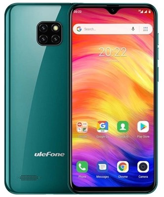 Smartfon Ulefone Note 7 1/16GB Green - obraz 1