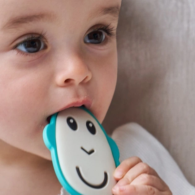 Прорізувач Matchstick Monkey Мавпочка зелений, 8 см Bio Cote