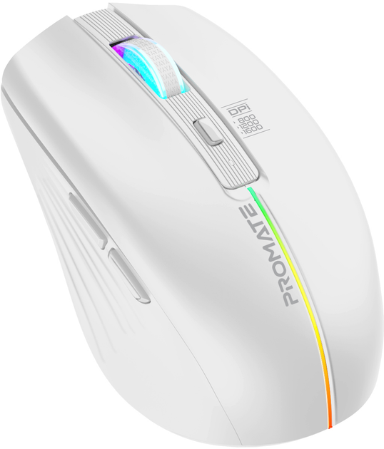 Мышь Promate Kitt Wireless White (kitt.white) - изображение 1