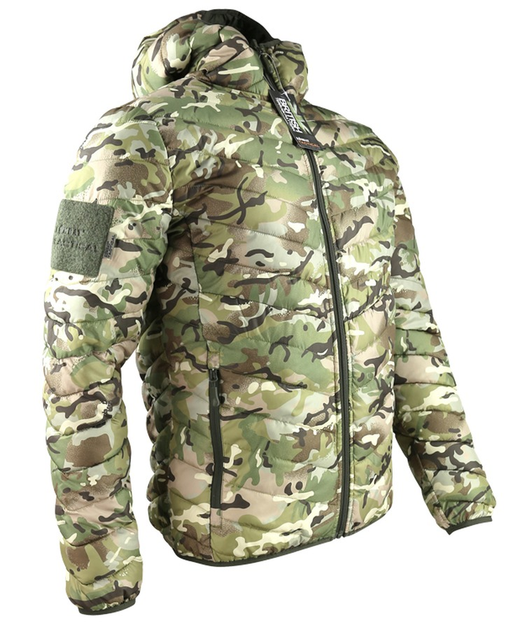 Куртка чоловіча тактична двостороння KOMBAT UK військова з липучками під шеврони ЗСУ Xenon XXL мультикам/оливковий TR_kb-xj-btpol-xxl - зображення 2