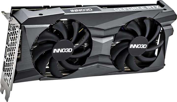 Видеокарта INNO3D PCI-Ex GeForce RTX 3060 Twin X2 8GB GDDR6 (128bit) (1777/15000) (HDMI, 3 x DisplayPort) (N30602-08D6-11902130) - изображение 2