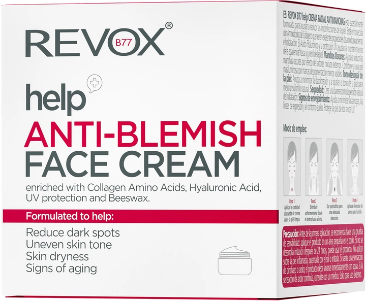 Krem do twarzy Revox B77 Help Anti-Blemish przeciw przebarwieniom 50 ml (5060565102767) - obraz 4