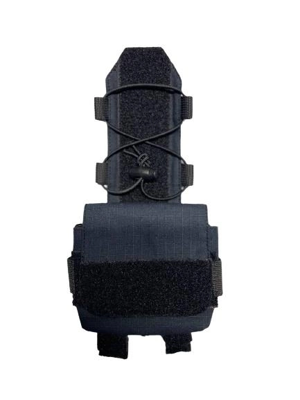 Підсумок кишеня для аксесуарів на кавер для балістичного шолома Fast Mandrake чорний - зображення 1